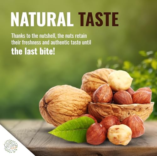 Jolof Store Raw Hazelnuts in Shell – 100% Natural Polish Nuts – 5 kg