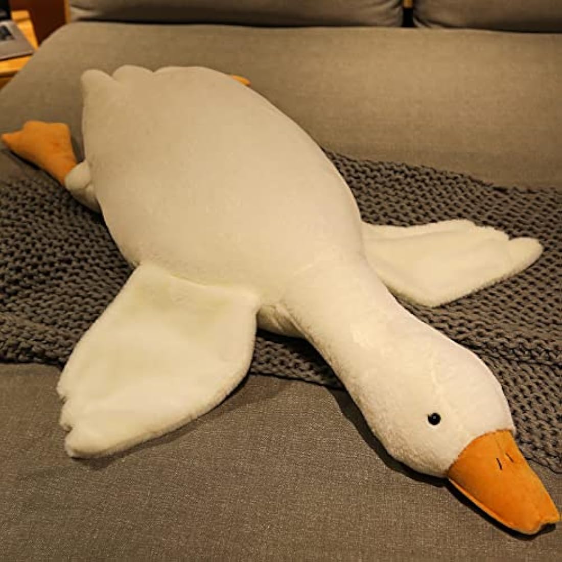 Jolof Store Giant Goose Plush Body Pillow – Soft Stuffed Animal (160CM)