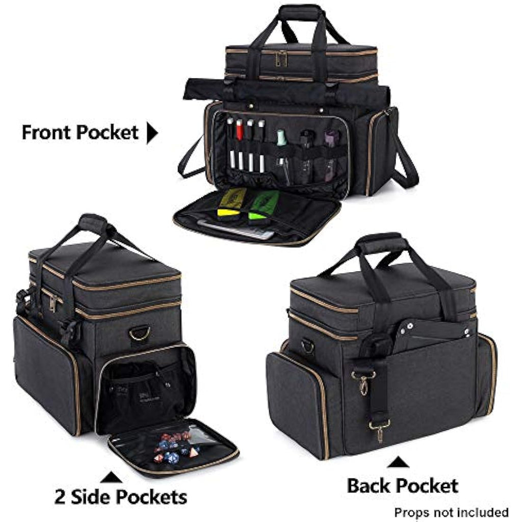 Trunab Tabletop RPG Adventurer's Bag | DND Bag with Miniature Storage