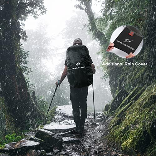 Maelstrom 50L Waterproof Hiking Backpack | Lightweight Camping Daypack