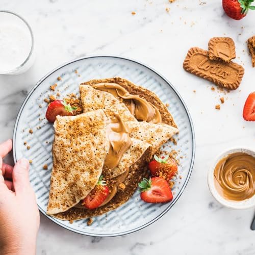 Biscoff Caramelised Biscuit Sweet Spread Topping | Vegan & Nut-Free - 1L