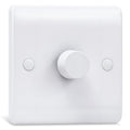 LED Dimmer Switch | 1 Gang Rotary Trailing Edge Wall Switch