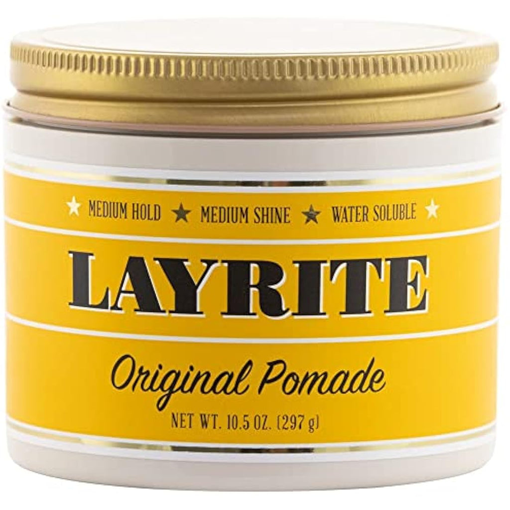 Layrite Original Pomade 297g | Medium Hold Water-Based Hair Pomade