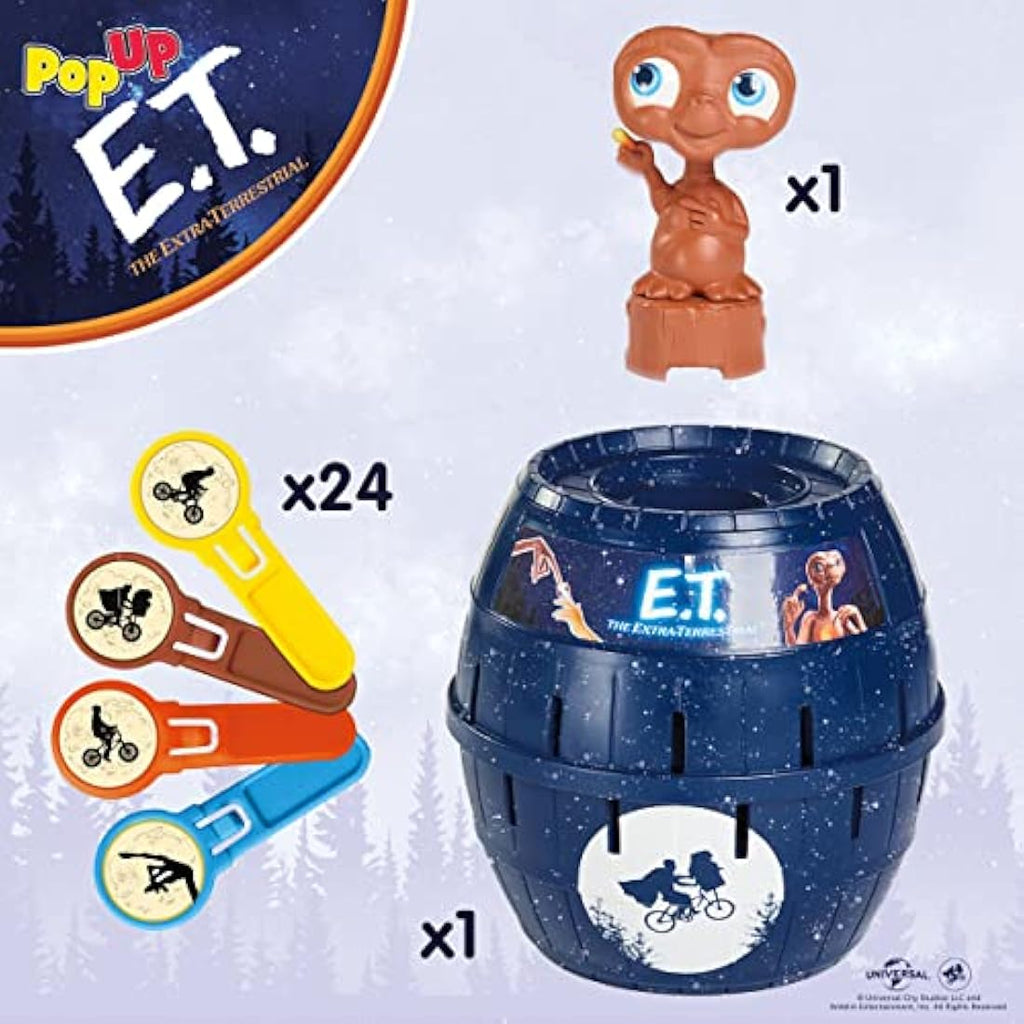 TOMY Pop Up E.T. Kids Board Game – Interactive Family Toy for Ages 4+