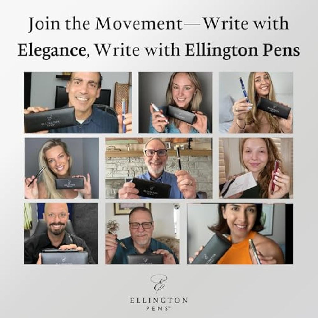 Ellington Luxury Fountain Pen Set – Smooth Nib Calligraphy Pen