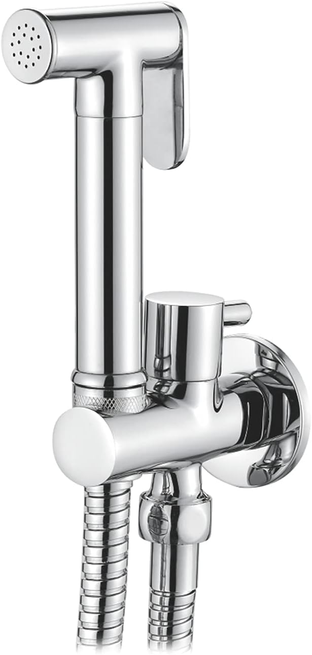 Ibergrif Handheld Bidet Sprayer Kit | Stainless Steel Shattaf for Toilet