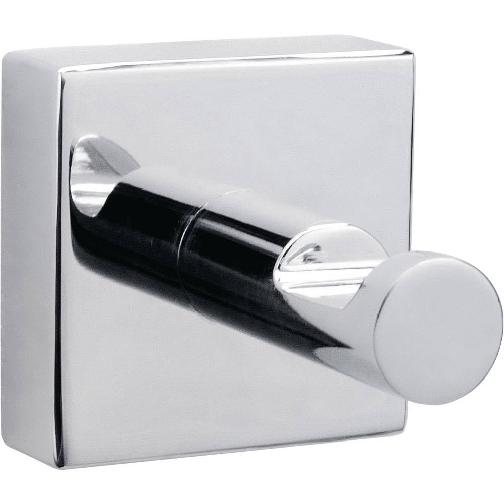 tesa Hukk Bath Towel Hook | High Gloss Chrome Metal | Self-Adhesive