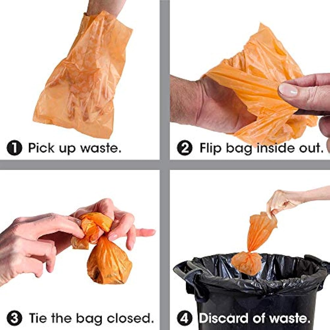 Bags On Board Leak-Proof Dog Waste Bags – 140 Patterned Poo Bags
