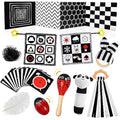 Black and White Sensory Toys – Montessori Baby Gift Set