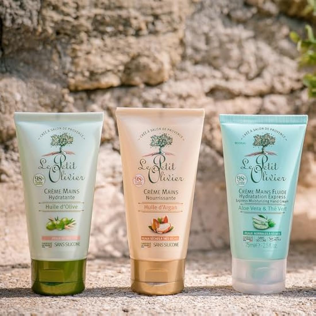 Le Petit Olivier Aloe Vera & Green Tea Moisturizing Hand Cream - 2.5 oz