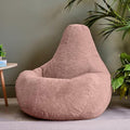 Icon Dalton Corduroy Recliner Bean Bag Chair - Dusk Pink - Large