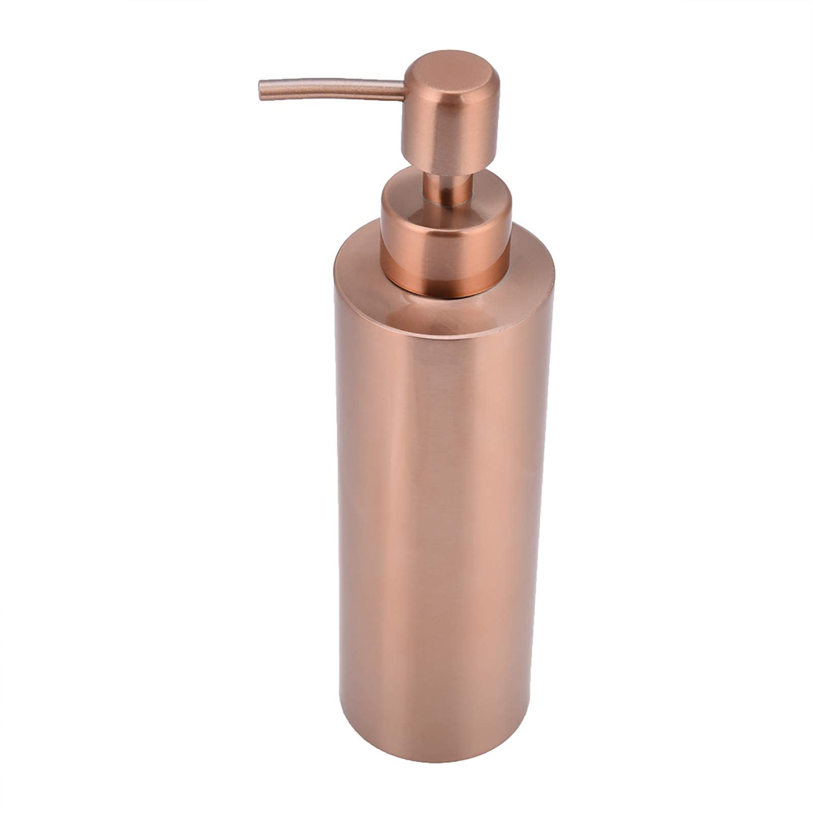 Haofy Rose Gold Soap Dispenser – 304 Stainless Steel Pump Bottle (350ml)