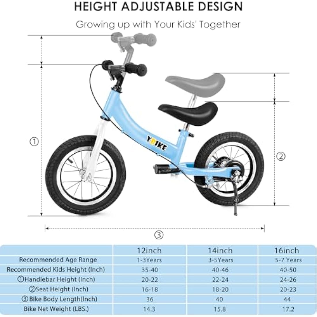 2-in-1 Kids Balance Bike with Pedals and Training Brake