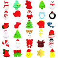 Jolof Store 30 Pack Christmas Mochi Squishy Toys | Kawaii Fidget Stress Toys