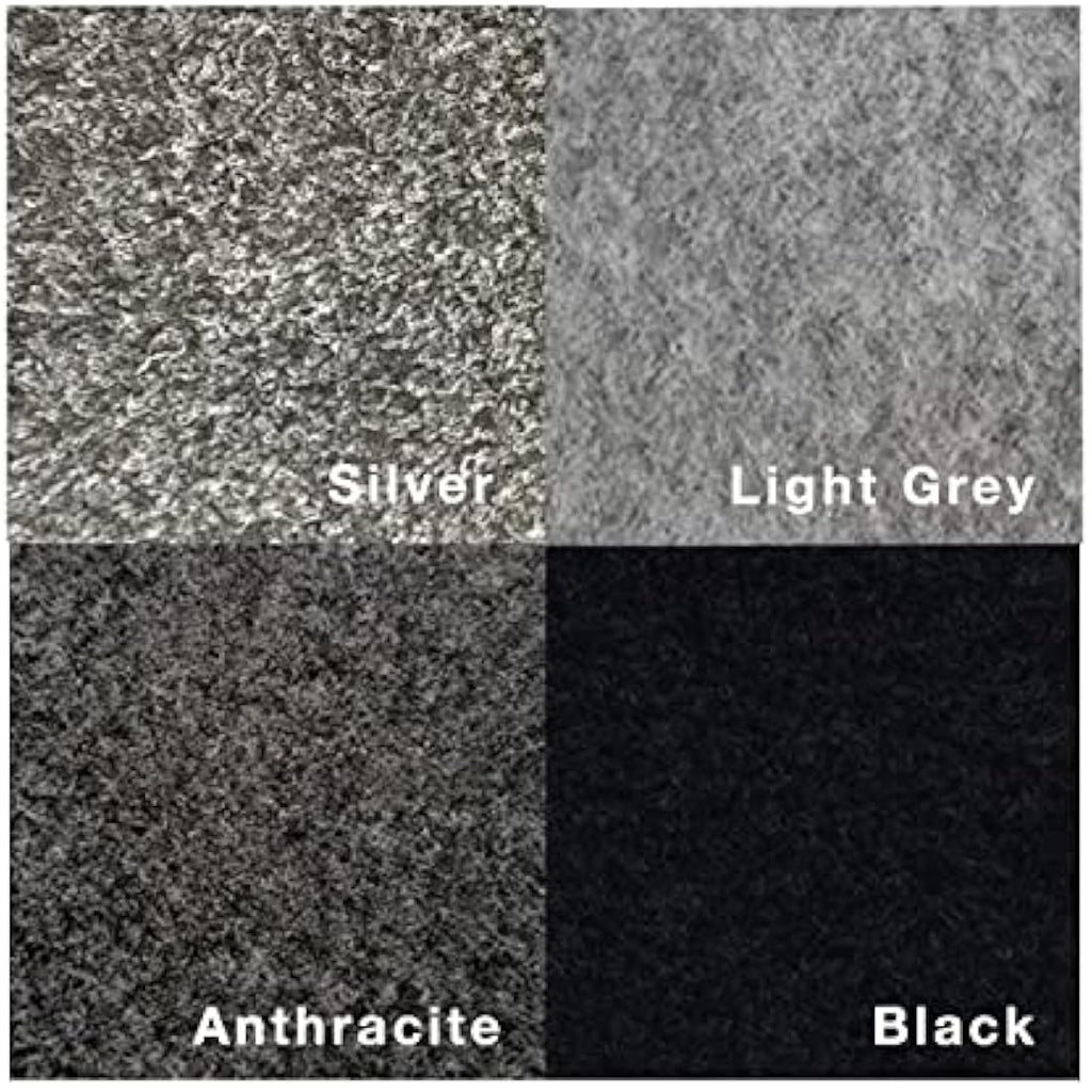 Shore Vans 4 Way Stretch Camper Van Carpet Lining - Silver (20 sqm)