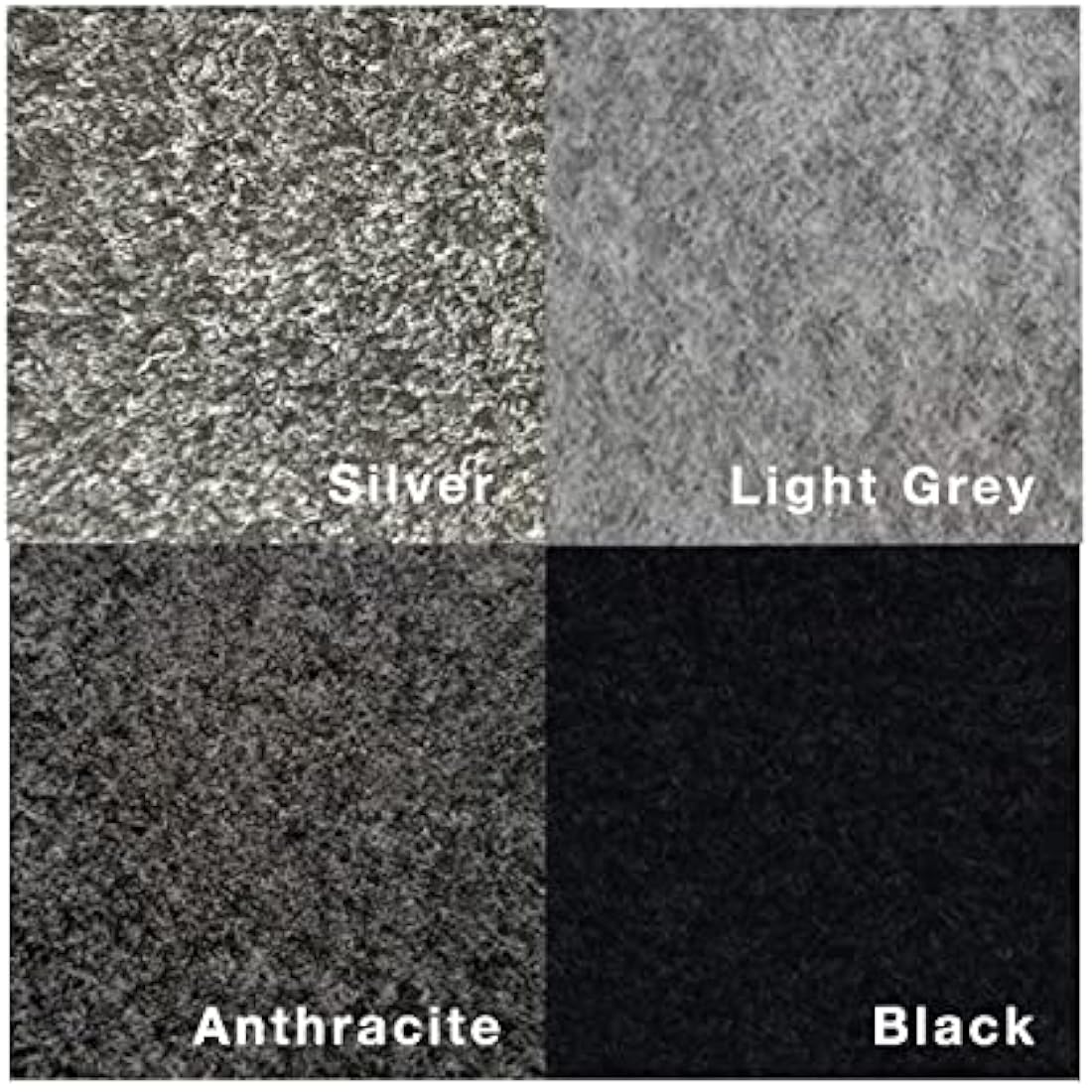 Shore Vans 4 Way Stretch Camper Van Carpet Lining - Silver (20 sqm)