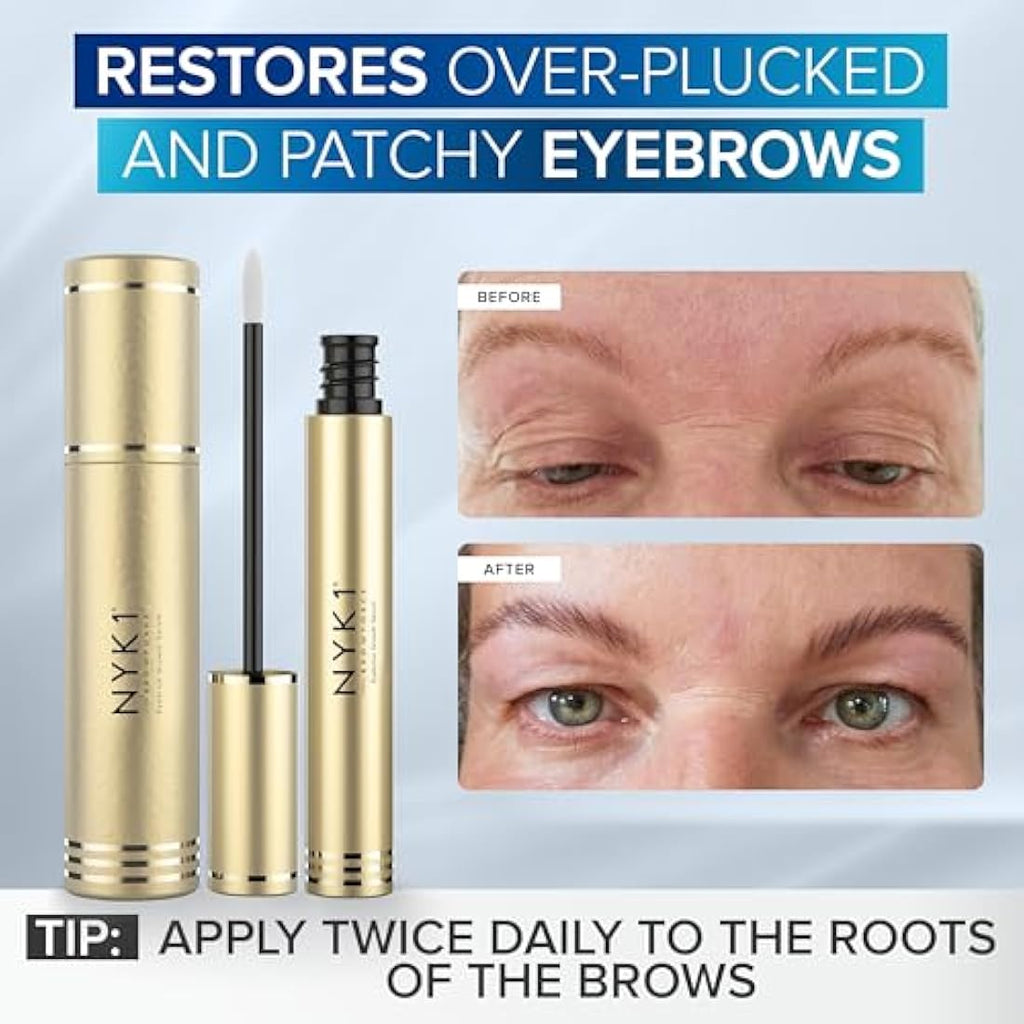 NYK1 BrowForce Eyebrow Growth Serum - 8ml XL for Thicker Fuller Brows