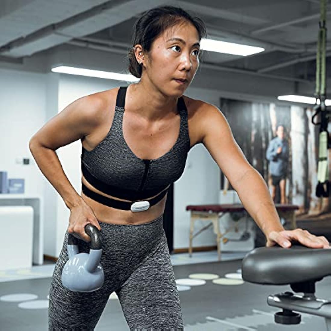 Coospo Heart Rate Monitor Chest Strap – Bluetooth ANT+ IP67 Waterproof