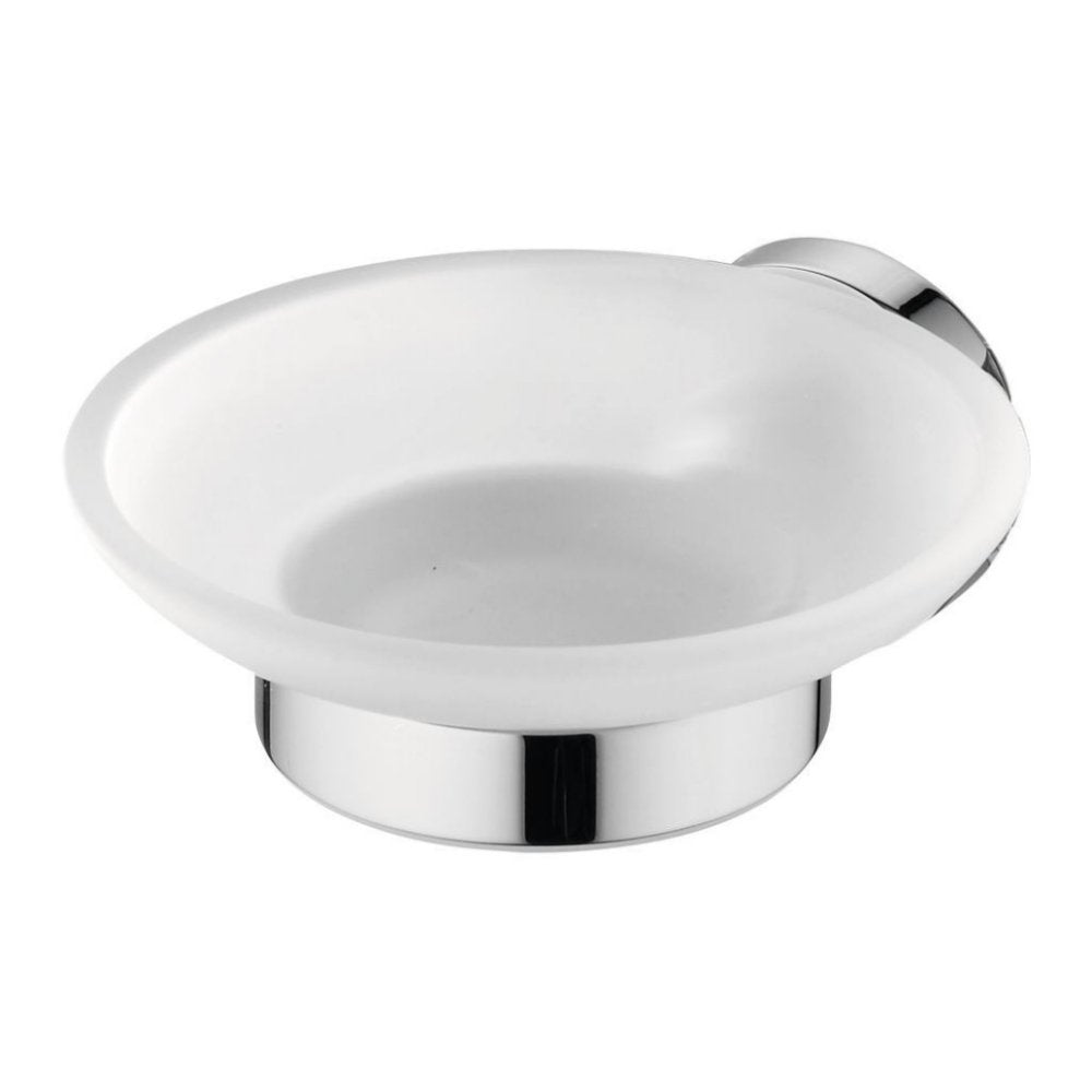 Ideal Standard IOM Frosted Glass Soap Dish – Wall Mounted Chrome