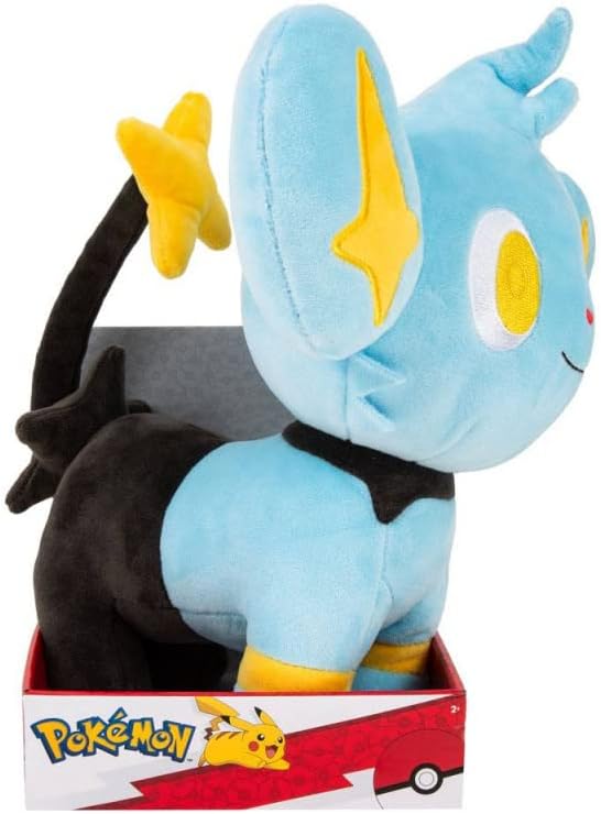Pokémon Shinx 30 cm Plush Toy – Officially Licensed Jazwares Stuffed Animal