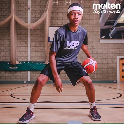 Molten BG3800 Indoor Basketball | FIBA Approved Composite Leather | Size 5