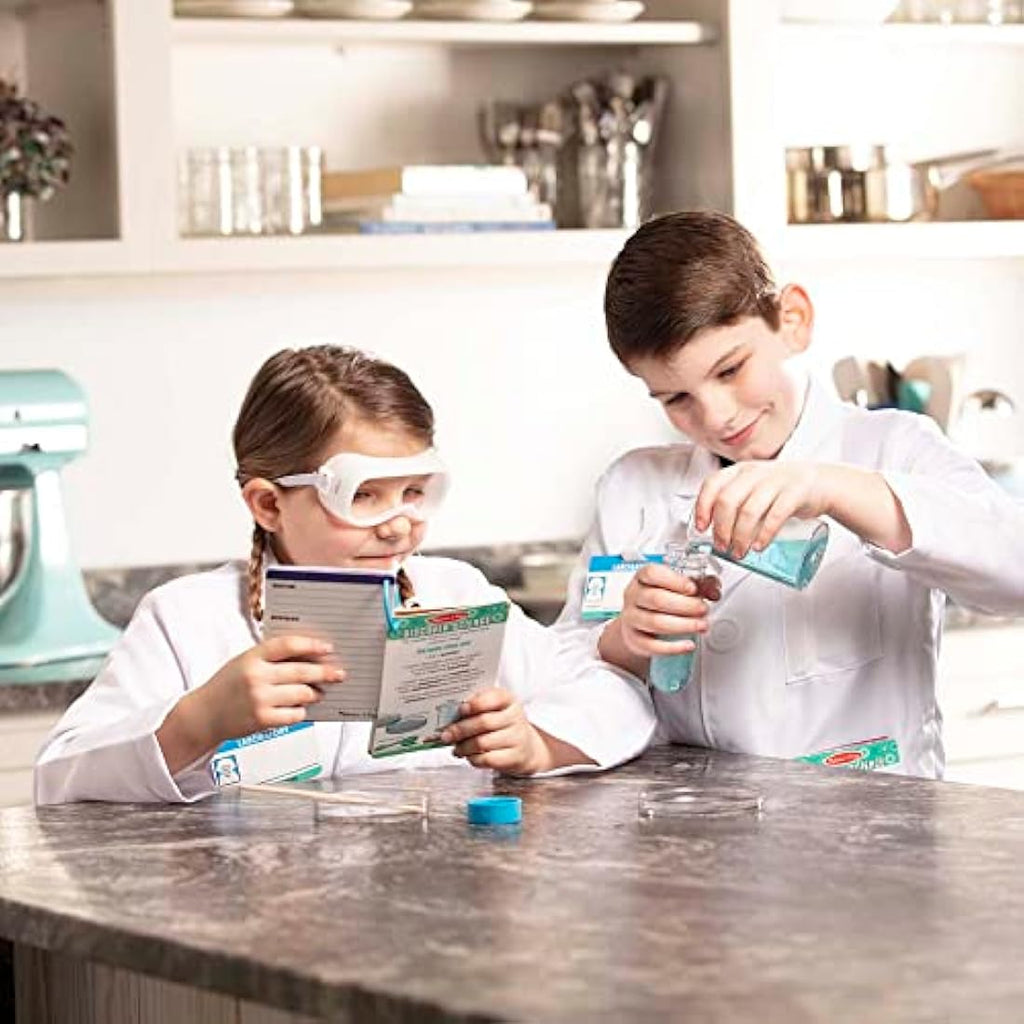 Melissa & Doug Scientist Role Play Costume Set with Lab Coat - Ages 3-6