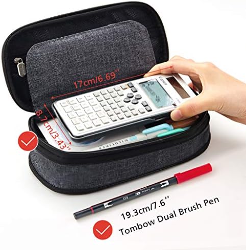 EASTHILL Large Capacity Pencil Case – High Storage School Pen Pouch
