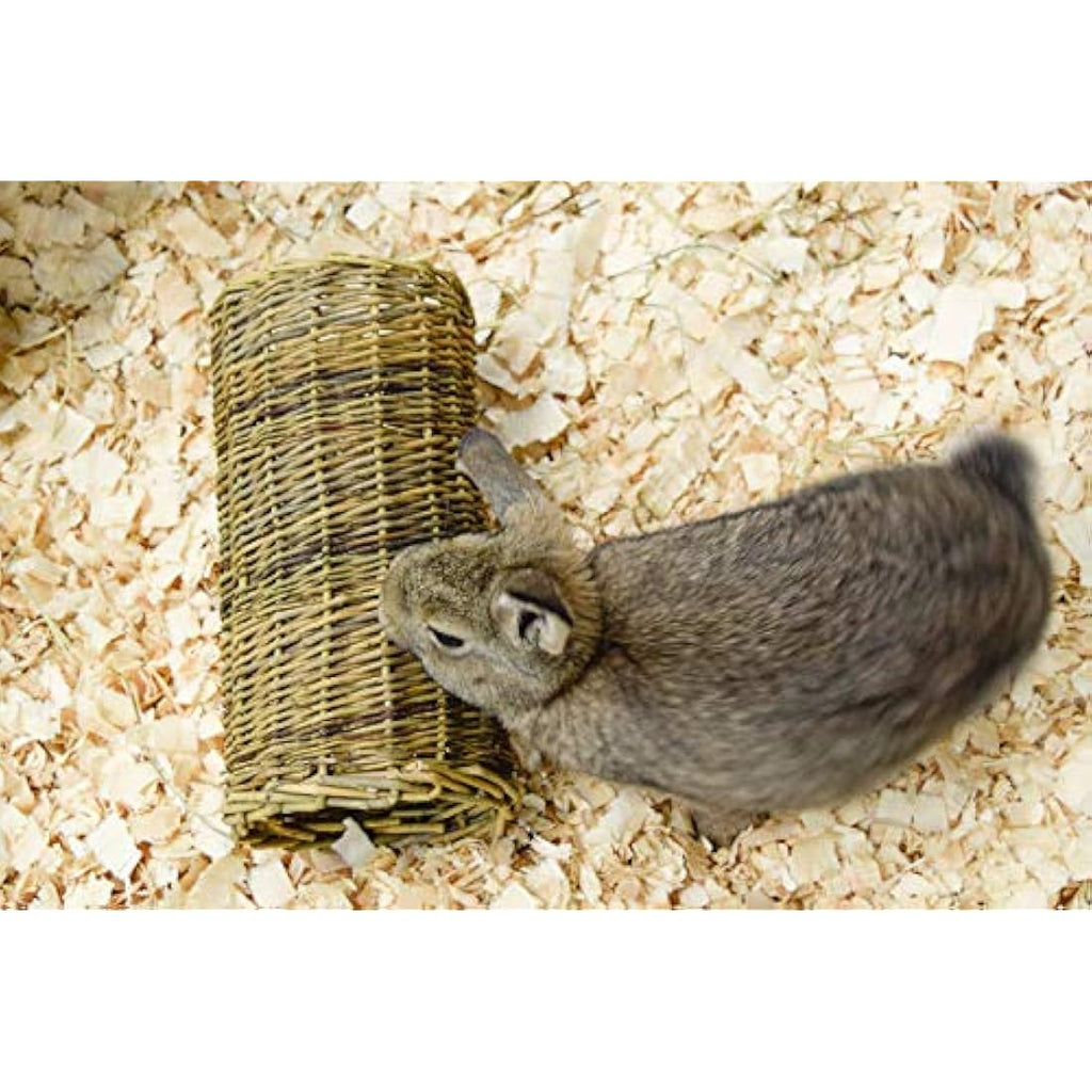 Natural Willow Tube | Small Animal Chew Toy & Hideaway