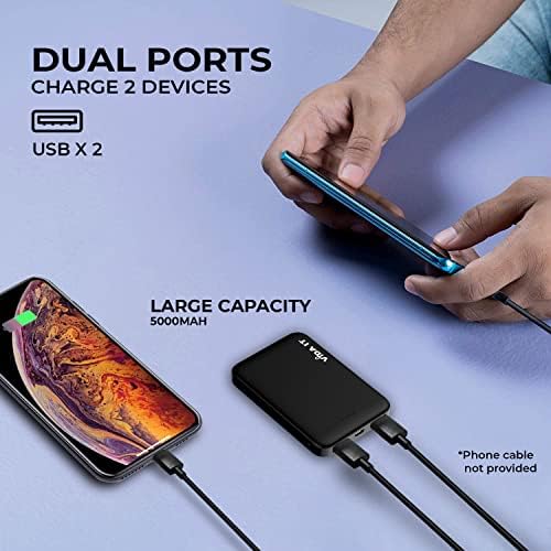 Vida IT 5000mAh Mini Power Bank | Portable Charger for Heated Apparel