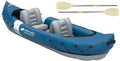 Sevylor Tahaa Inflatable 2-Person Kayak with Paddle | Robust PVC Canoe