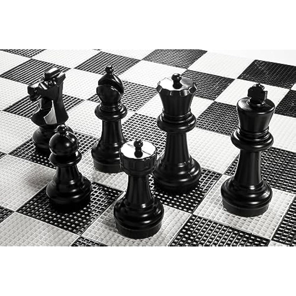 Uber Games Garden Chess Set – 30cm All-Weather Outdoor Family Game
