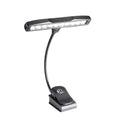 ah Stands SLED 10 LED Music Stand Lamp | Portable Gooseneck Clip Light