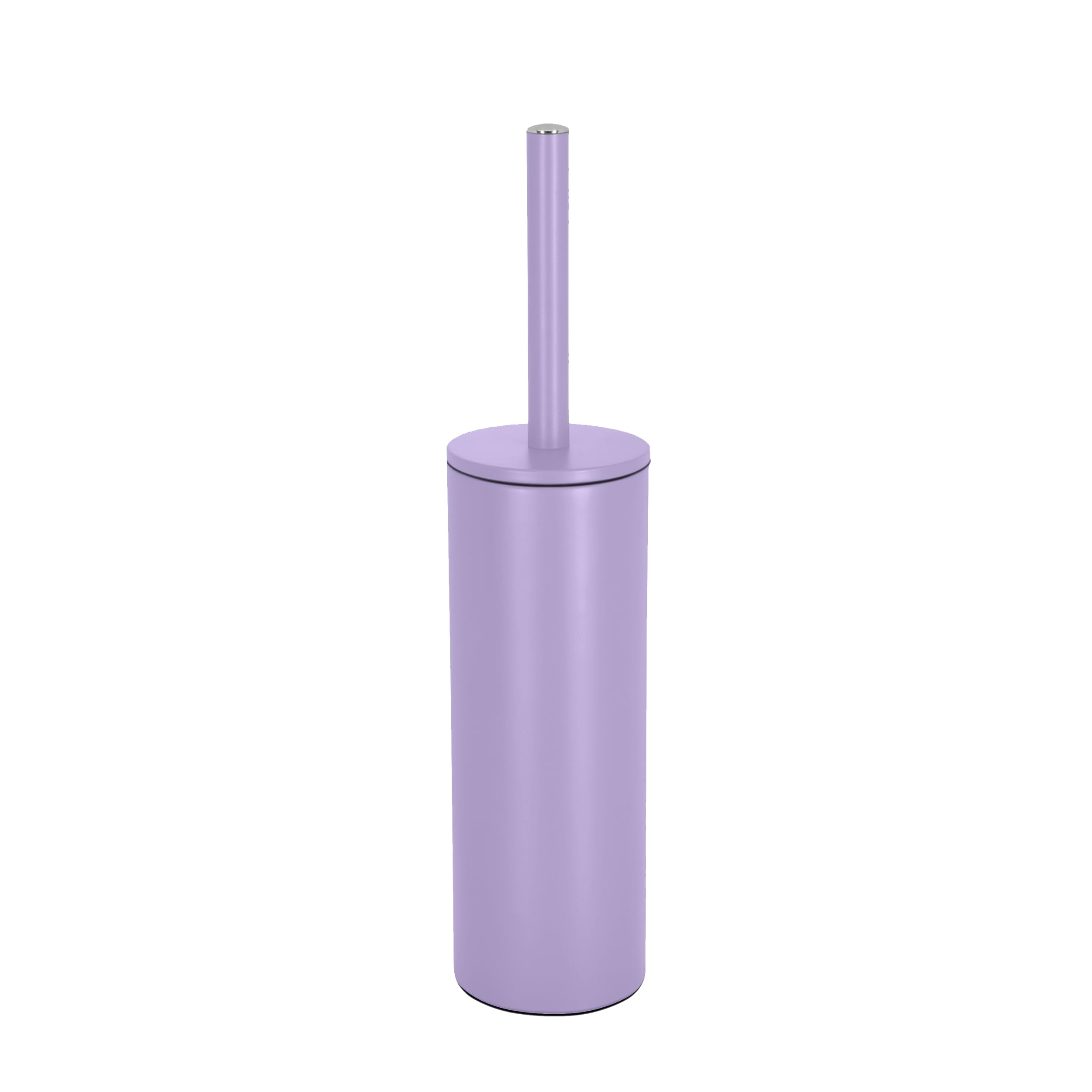 Spirella Akira Toilet Brush & Holder | Stainless Steel Lavender Matt