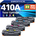 SODFACE 410A 410X Toner Cartridge for HP MFP M477fdw M452dn, 4-Pack