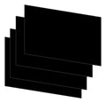 House of Card & Paper A3 Black Card 160 GSM for Arts & Crafts - 25 Sheets