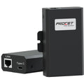 PROCET 60W USB C PoE Splitter – Gigabit Ethernet Adapter for iPad & Laptop