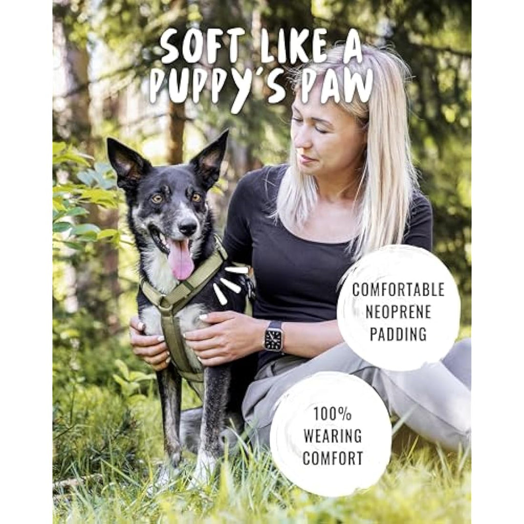 Rudelkönig Bella Dog Harness – No Pull Padded Escape Proof Chest Harness