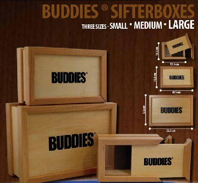 BUDDIES Large Pollen Wood Sieve Box - image 2