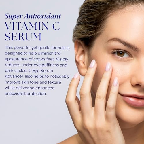 iS CLINICAL C Eye Serum Advance+ | Vitamin C Anti-Aging Treatment, 0.5 oz