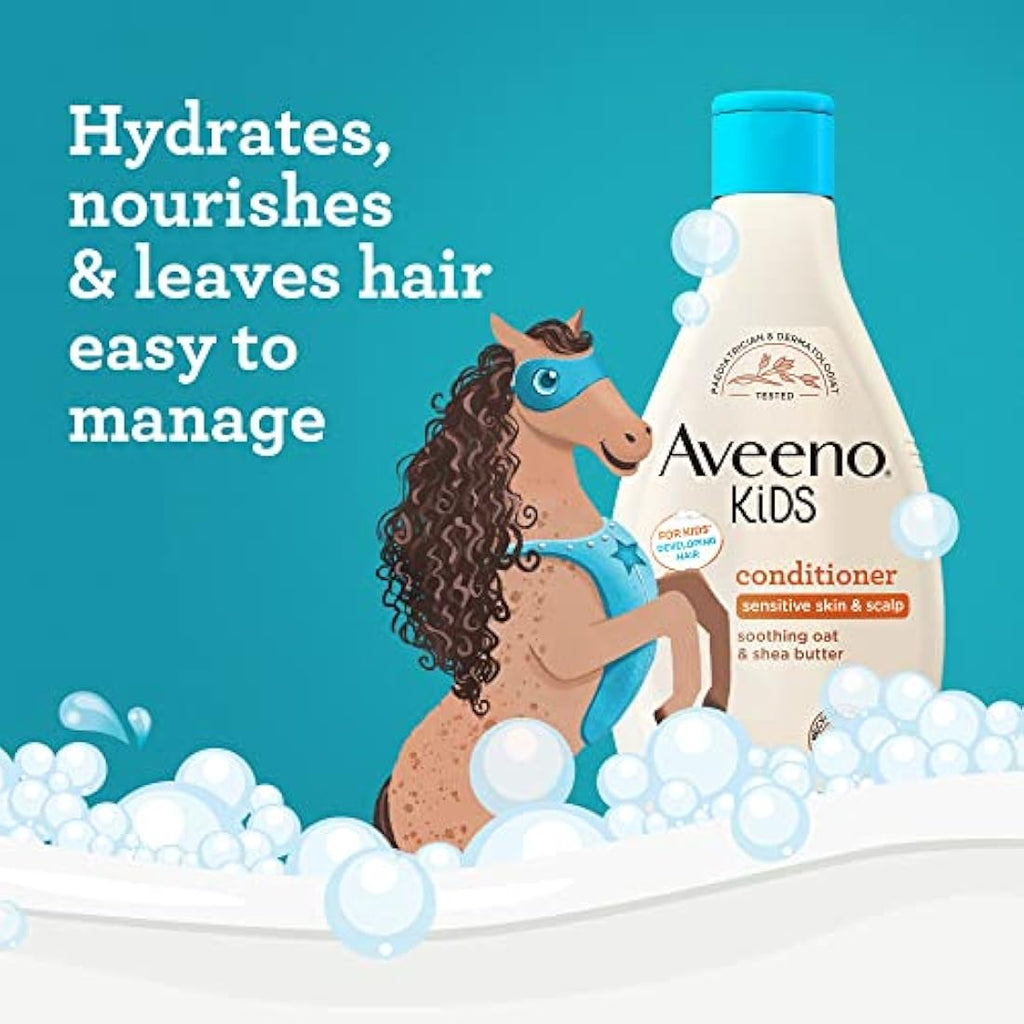 Aveeno Kids Conditioner 250ml – Detangling Oat & Shea Butter