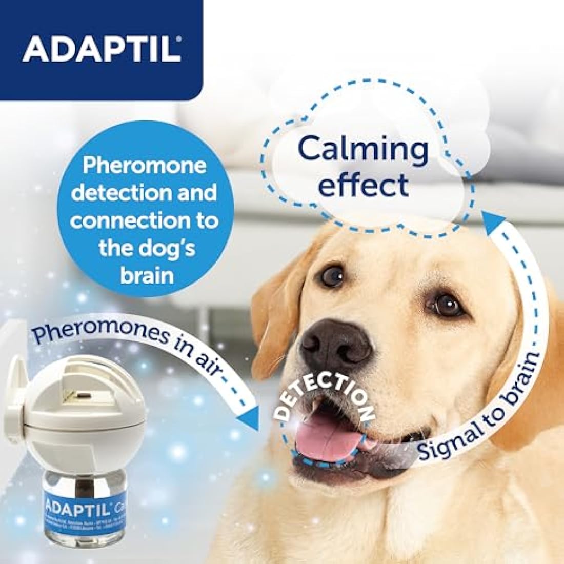 Adaptil Calm Home Diffuser 30-Day Refill | Dog Calming Pheromone Plug-In