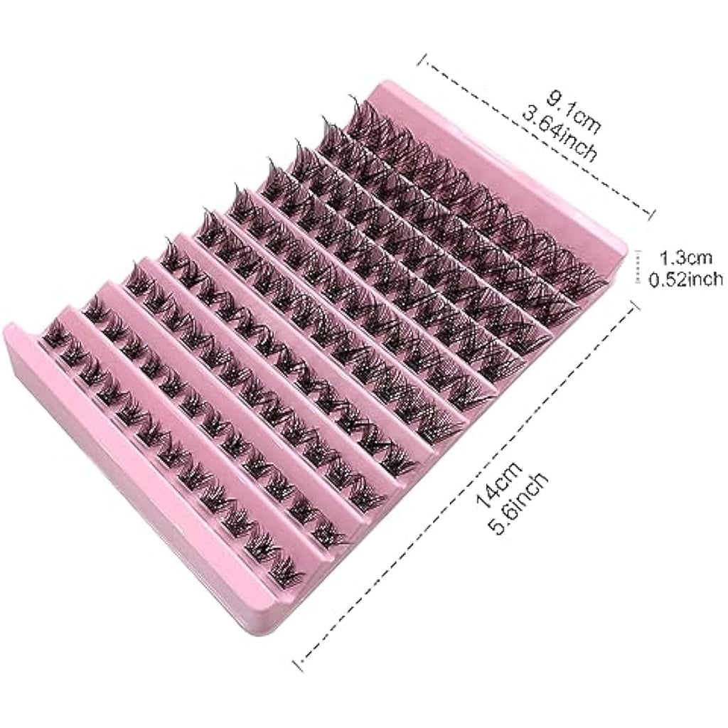 Lash Clusters | 120Pcs DIY Individual D Curl Eyelashes
