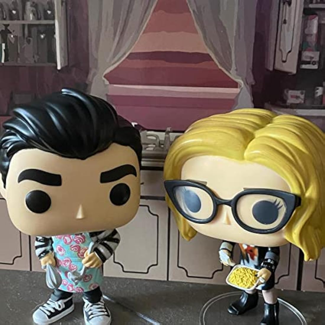 Funko Pop! Schitt's Creek Moira & David Rose Vinyl Figures - 2-Pack