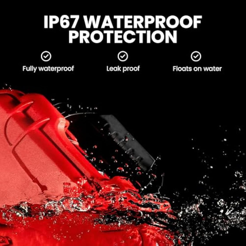 Nanuk 903 First Aid Case – Waterproof IP67 Impact Resistant Red
