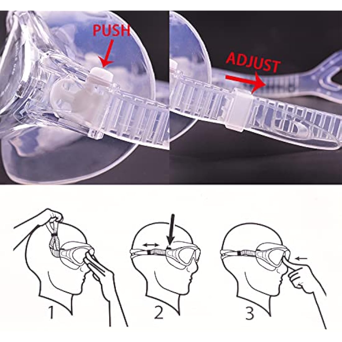 Jolof Store Anti-Fog Swimming Goggles | UV Protection Leak-Free Design