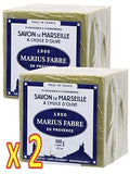 Marius Fabre Pure Marseille Olive Oil Soap Cube - Lot of 2
