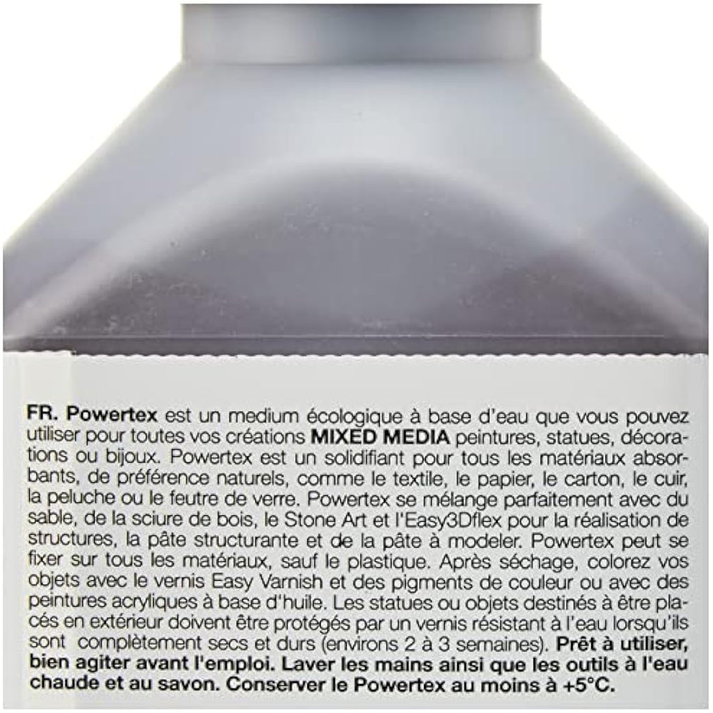 Powertex Fabric Hardener & Textile Stiffener - Bronze, 1000g Bottle