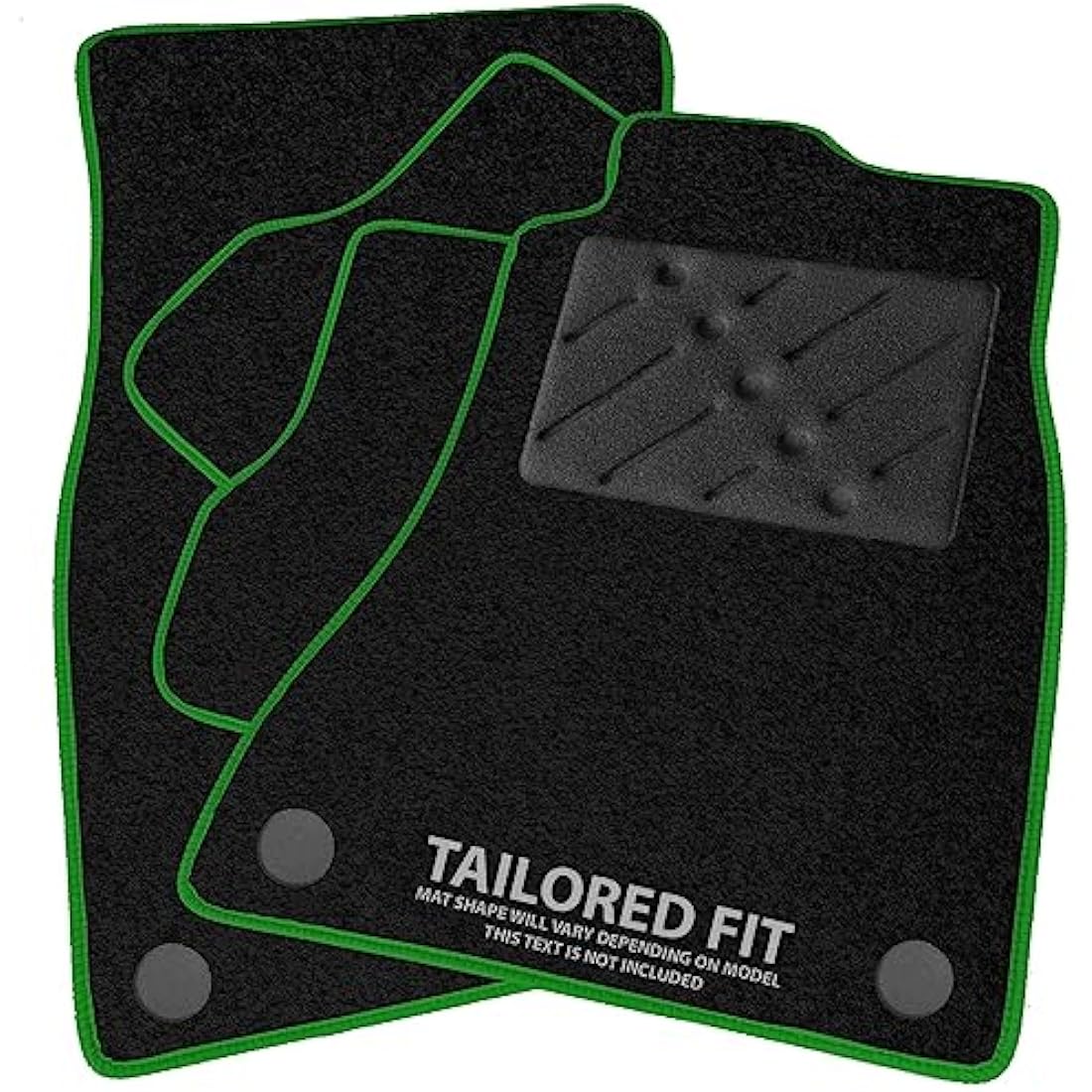 Jolof Store Volvo V70 XC70 S80 2007-2016 Tailored Car Mats - Black Carpet
