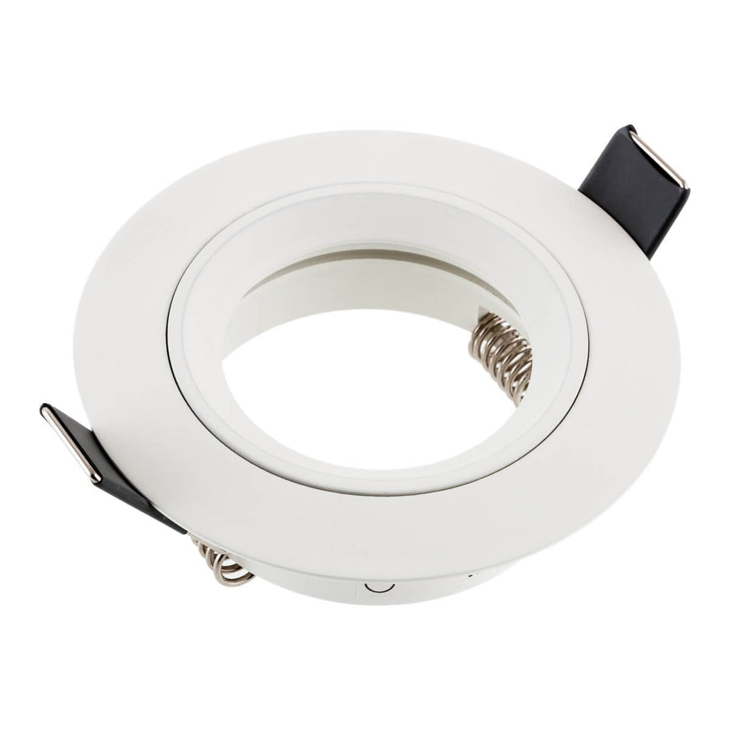 SEBSON GU10 Recessed Downlights – White Aluminium Ceiling Spotlights – 12 Pack