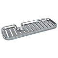 Stainless Steel Shower Soap Holder for 22-27mm Rails | No Drill